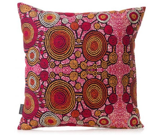 Aboriginal art cushion cover