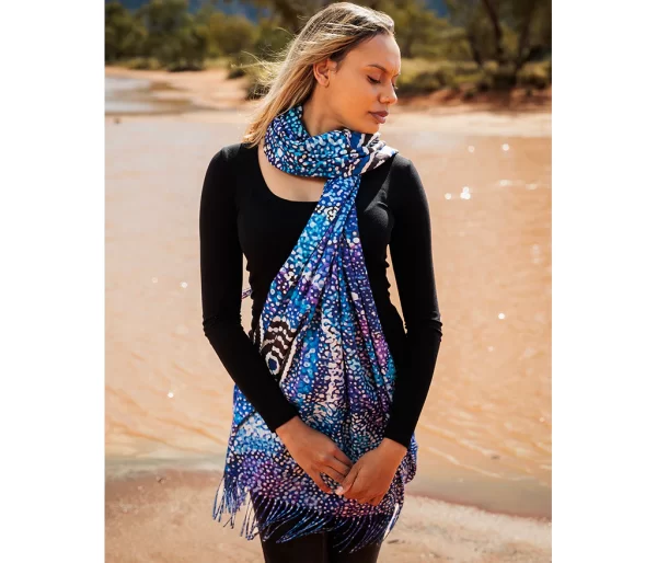 Aboriginal Art Design Scarf