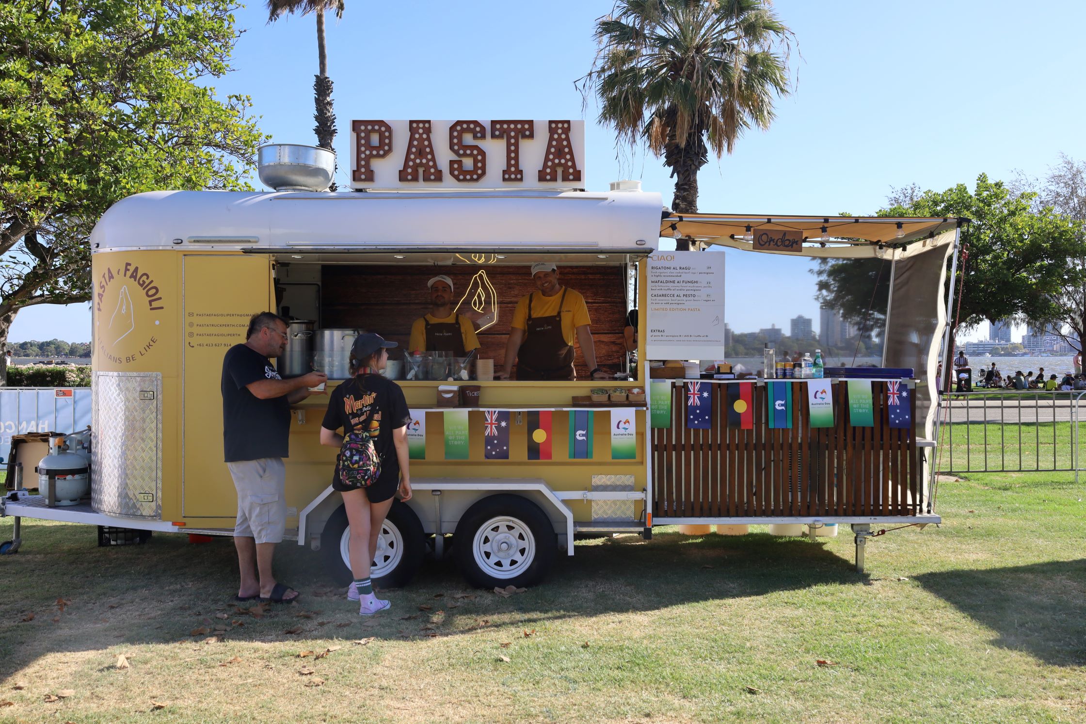 pasta food truck