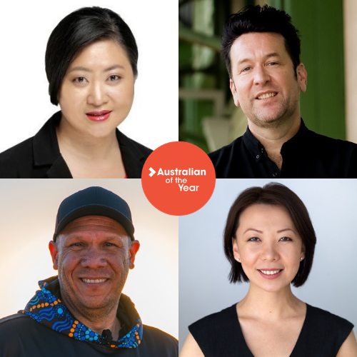 montage of the 4 finalists of the 2027 WA Australian of the Year Award